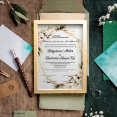 A Graceful and Minimal Design Nikah Nama