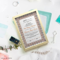 A Graceful and Minimal Design Nikah Nama