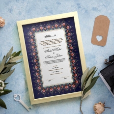 Arabesque Blessing Nikah Nama