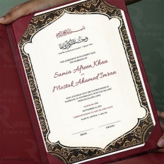 Peak Elegance Folder Nikah Nama