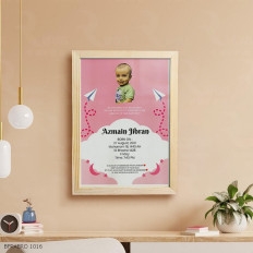 Gorgeous Pink Cloud Baby Frame