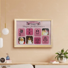 Baby Girl's Magical Debut Elemental Frame to Cherish Her Memories