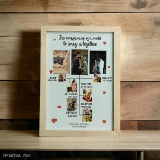 Our Journey Together Couple Frame