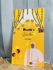 Vibrant Haldi Night PVC Banner - Celebrate in Style!