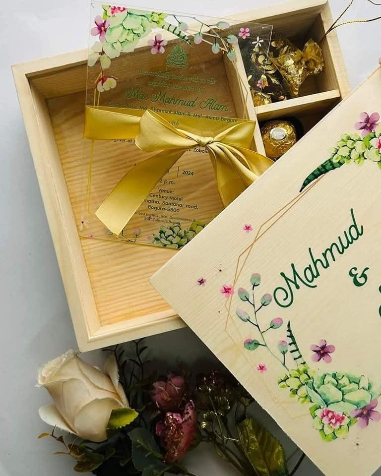 Custom Gift Box- Wedding/ Event